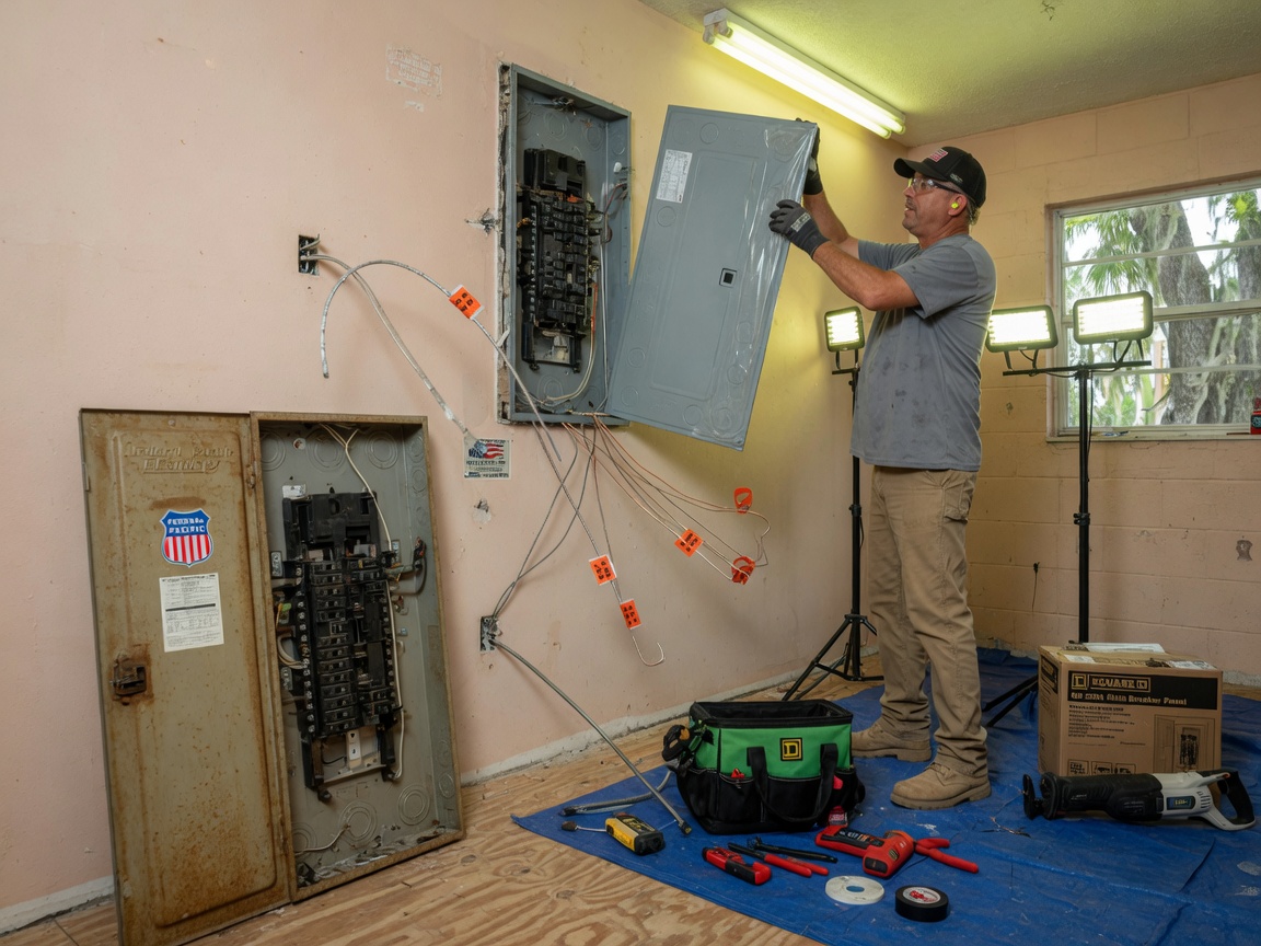 Electrical Panel Upgrade in Weirsdale, FL 32195